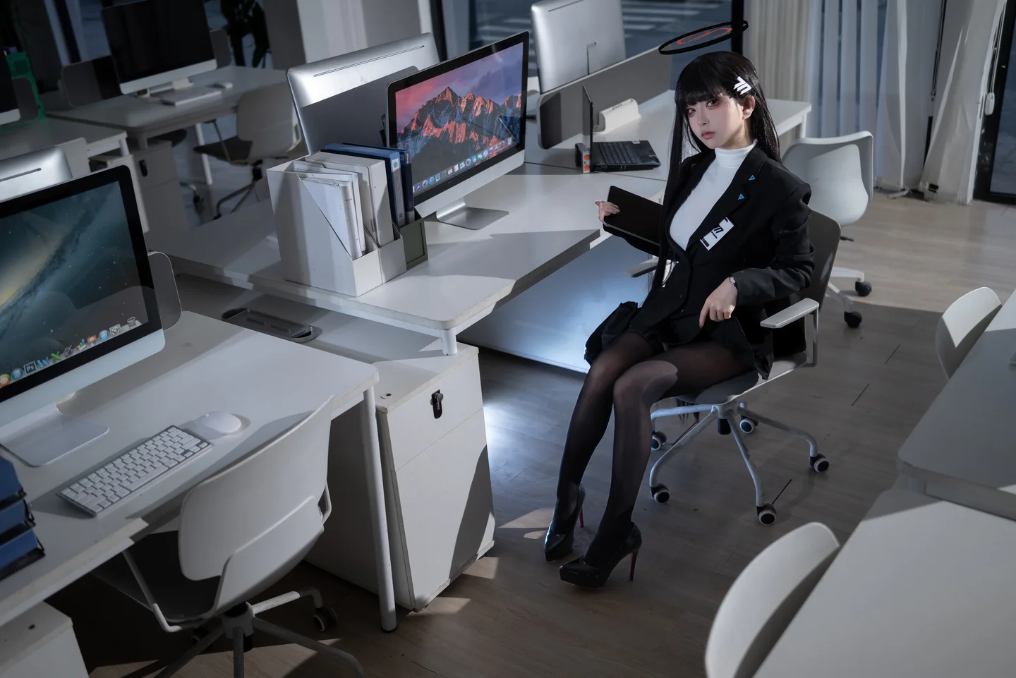 矢量鱼 - No.017 蔚蓝档案·调月莉音 [36P-191MB] tg@simisebaisi 【丝足阁】023.webp